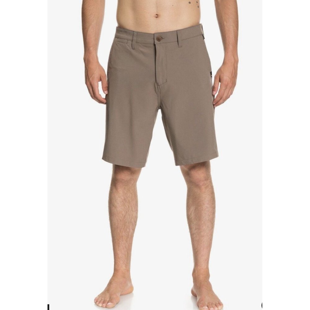 $50 Quiksilver Men's Union Amphibian 20” Boardshort Beach Walking Short Size 29
